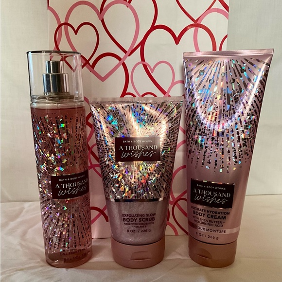 Bath & Body Works Other - Bath & Body Works A Thousand Wishes Body Care Set
